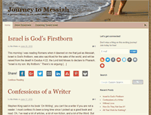 Tablet Screenshot of journeytomessiah.com